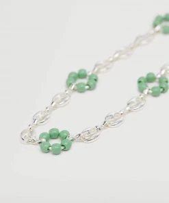 Mango Mixed Link Necklace Silver -Mango Jewellery Wallets Belts For Women Sales unnamed file 556