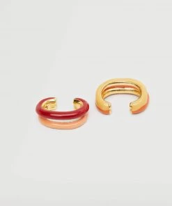 Mango Ear Cuff And Earring Set Gold -Mango Jewellery Wallets Belts For Women Sales unnamed file 570