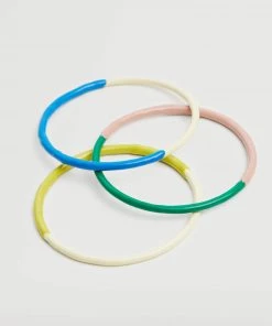 Mango Pack Of 3 Bracelets Green -Mango Jewellery Wallets Belts For Women Sales unnamed file 597