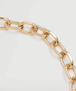 Mango Link Chain Necklace Gold -Mango Jewellery Wallets Belts For Women Sales unnamed file 6