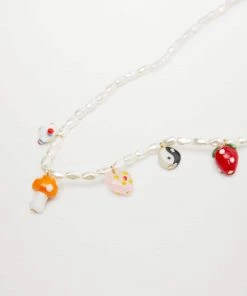 Mango Mixed Bead Necklace Gold -Mango Jewellery Wallets Belts For Women Sales unnamed file 640