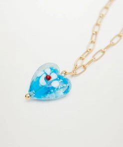 Mango Heart Pendant Necklace Gold -Mango Jewellery Wallets Belts For Women Sales unnamed file 649