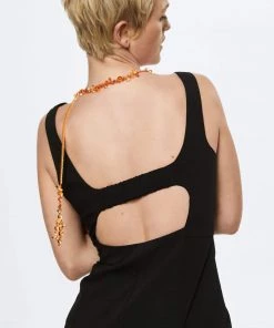 Mango Crystal Bead Necklace Pink -Mango Jewellery Wallets Belts For Women Sales unnamed file 659