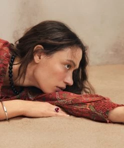 Mango Heart Ring Silver