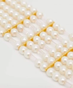 Mango Crystal Choker Necklace White -Mango Jewellery Wallets Belts For Women Sales unnamed file 697