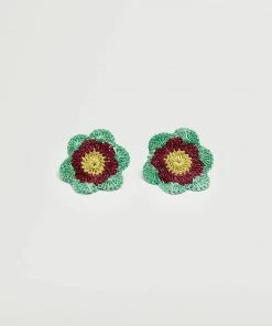 Mango Floral Earrings Clementine