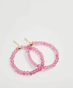 Mango Crystal Beads Earrings Gold -Mango Jewellery Wallets Belts For Women Sales unnamed file 730