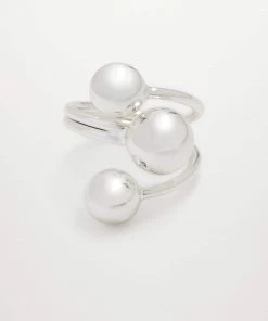 Mango Embossed Ring Silver -Mango Jewellery Wallets Belts For Women Sales unnamed file 74