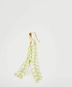 Mango Crystal Pendant Earrings Gold -Mango Jewellery Wallets Belts For Women Sales unnamed file 741