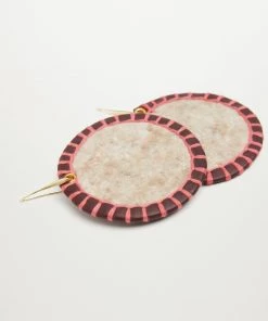 Mango Leather Pendant Earrings Gold -Mango Jewellery Wallets Belts For Women Sales unnamed file 778