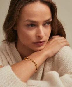 Mango Link Bracelet Gold