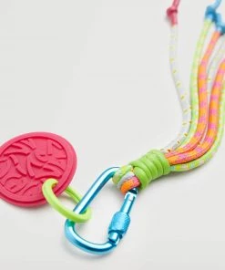 Mango Carabiner Keychain With Knot Fuchsia -Mango Jewellery Wallets Belts For Women Sales unnamed file 856