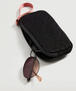 Mango Quilted Coin Purse Black -Mango Jewellery Wallets Belts For Women Sales unnamed file 861
