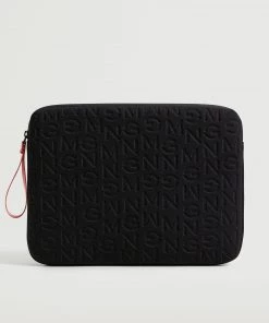 Mango Padded Laptop Case Black