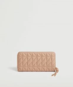 Mango Padded Logo Wallet Pastel Pink -Mango Jewellery Wallets Belts For Women Sales unnamed file 918