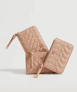 Mango Padded Logo Wallet Pastel Pink -Mango Jewellery Wallets Belts For Women Sales unnamed file 919