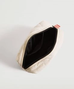 Mango Zipped Toiletry Bag With Logo Black -Mango Jewellery Wallets Belts For Women Sales unnamed file 924