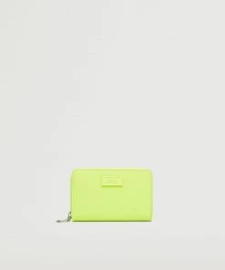 Mango Zip Wallet Lime