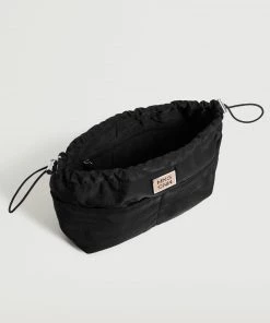 Mango Logo Cosmetic Bag Black -Mango Jewellery Wallets Belts For Women Sales unnamed file 974