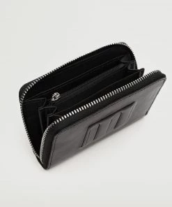 Mango Logo Wallet Black -Mango Jewellery Wallets Belts For Women Sales unnamed file 984