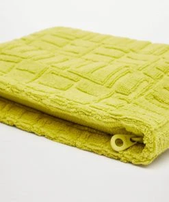 Mango Textured Cotton Cosmetic Bag Lime -Mango Jewellery Wallets Belts For Women Sales unnamed file 995